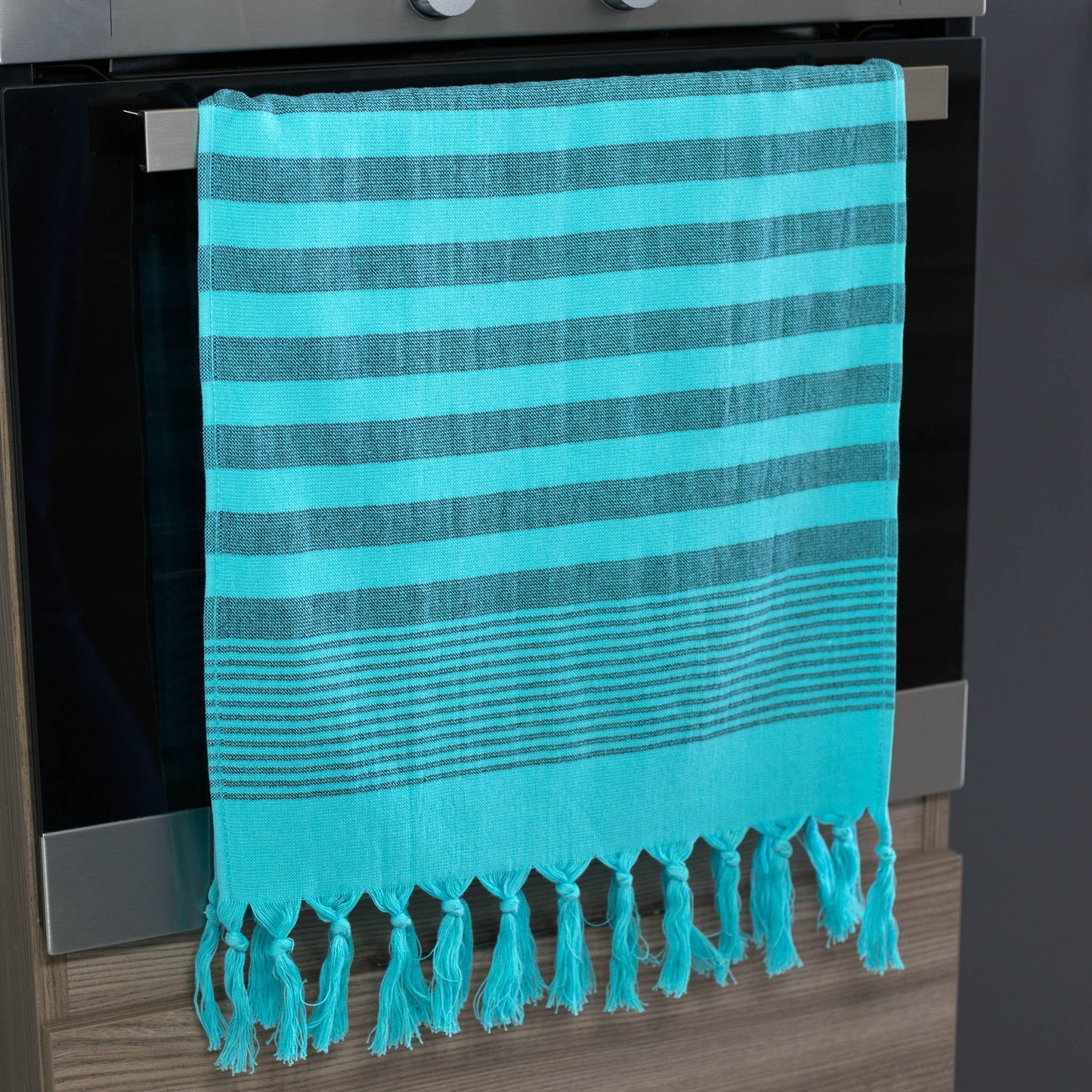 Turkish Home Hand Towel Set of 4, Variety Colors, 20 x 40 inches (Terry)